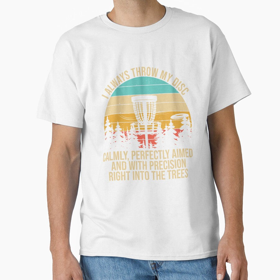 Funny Disc golfing disc golfer Disc golf frolfing joke quote by teeartforyou