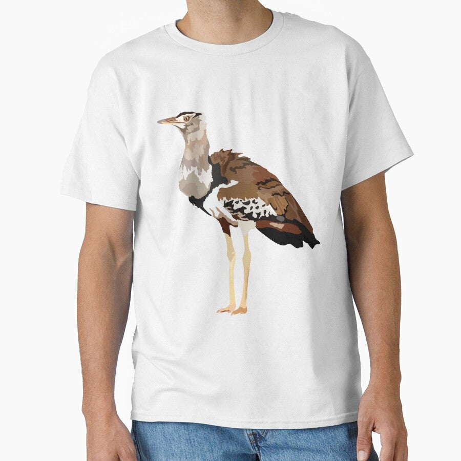 K is for Kori Bustard ,Kori Bustard: The Heaviest Flying Bird of the African Savanna by PrettylittlepastelUk