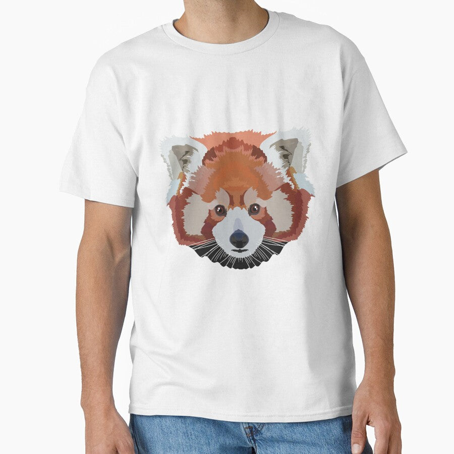 R is for Red Panda,Red Panda Illustration – Adorable and Playful Forest Mammal Artwork by PrettylittlepastelUk