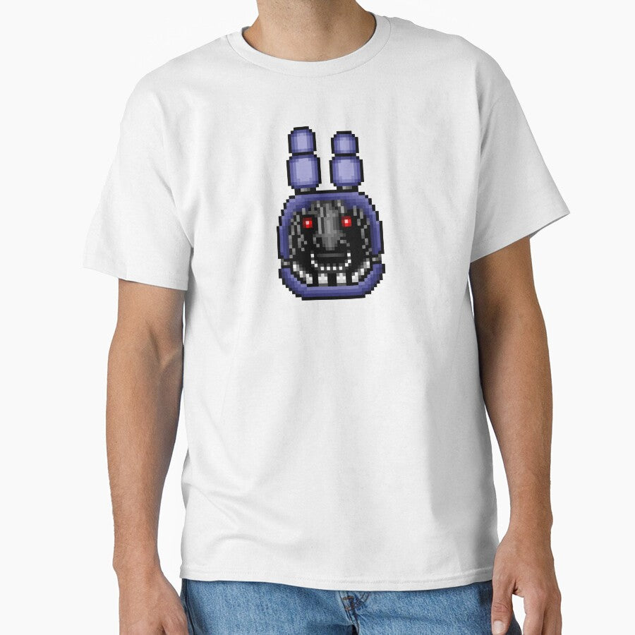 Five Nights at Freddy's 2 - Pixel art - Faceless Bonnie by GEEKsomniac