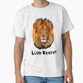 L is for Lion Keeper,Lion Keeper Design – Dedicated Big Cat Care and Wildlife Keeper Artwork by PrettylittlepastelUk