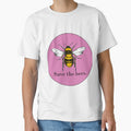 Save the bees pink by PupilCreative