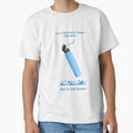 Emotional Support Water Bottle T-Shirt | Still Anxious Funny Wellness Meme Gift | Sarcastic Self Care Apparel by YMLux