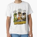 Let’s Gossssip Funny Snake Shirt | Cool Cartoon Snakes with Cocktails by Animal Vibes