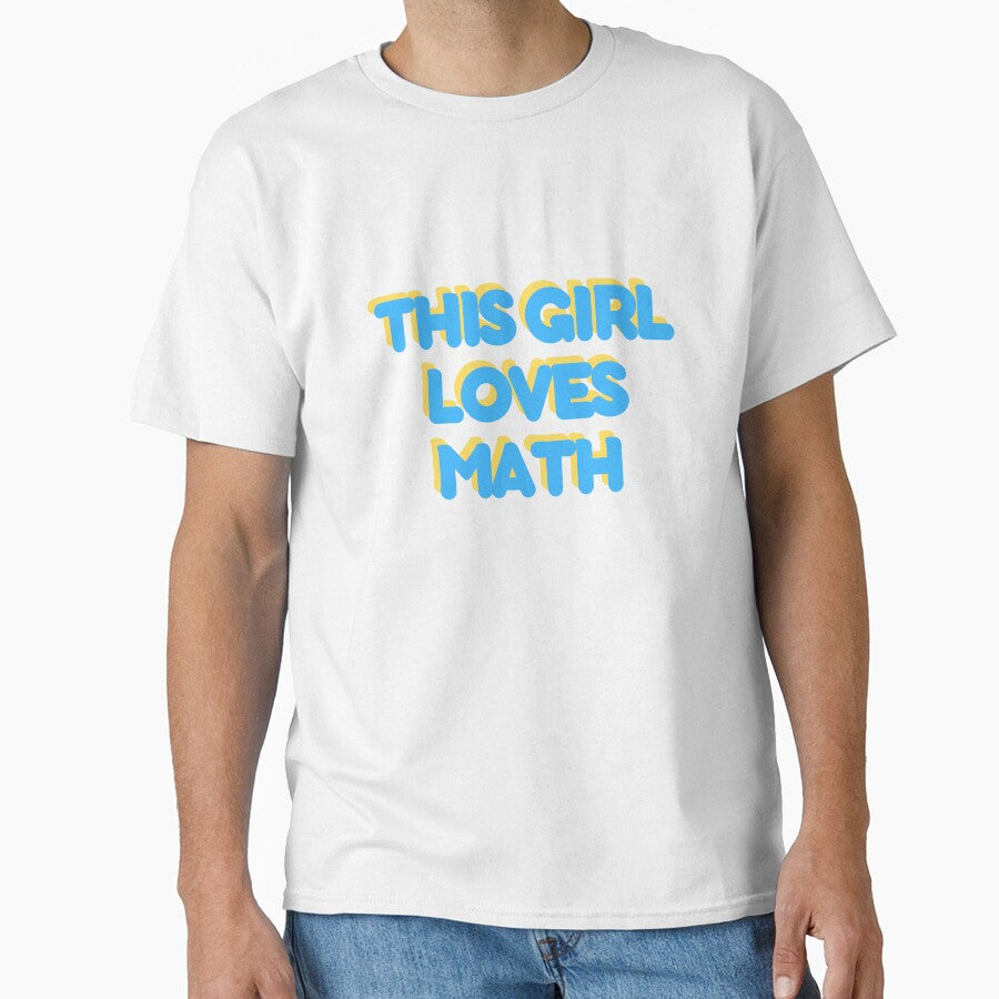This Girl Loves Math by Quoteeble