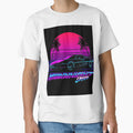Midnight Drive Retro Synthwave Sports Car by VR-trends