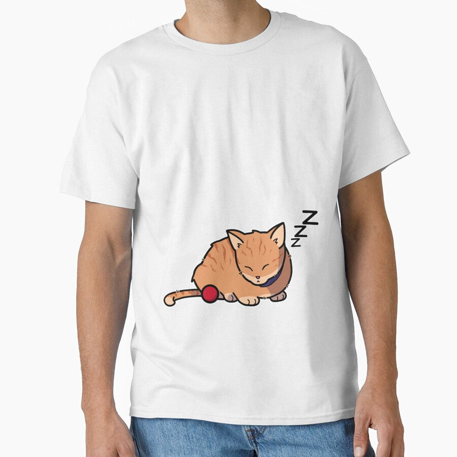 Snuggles sleepy cat by SkippinStyleCo