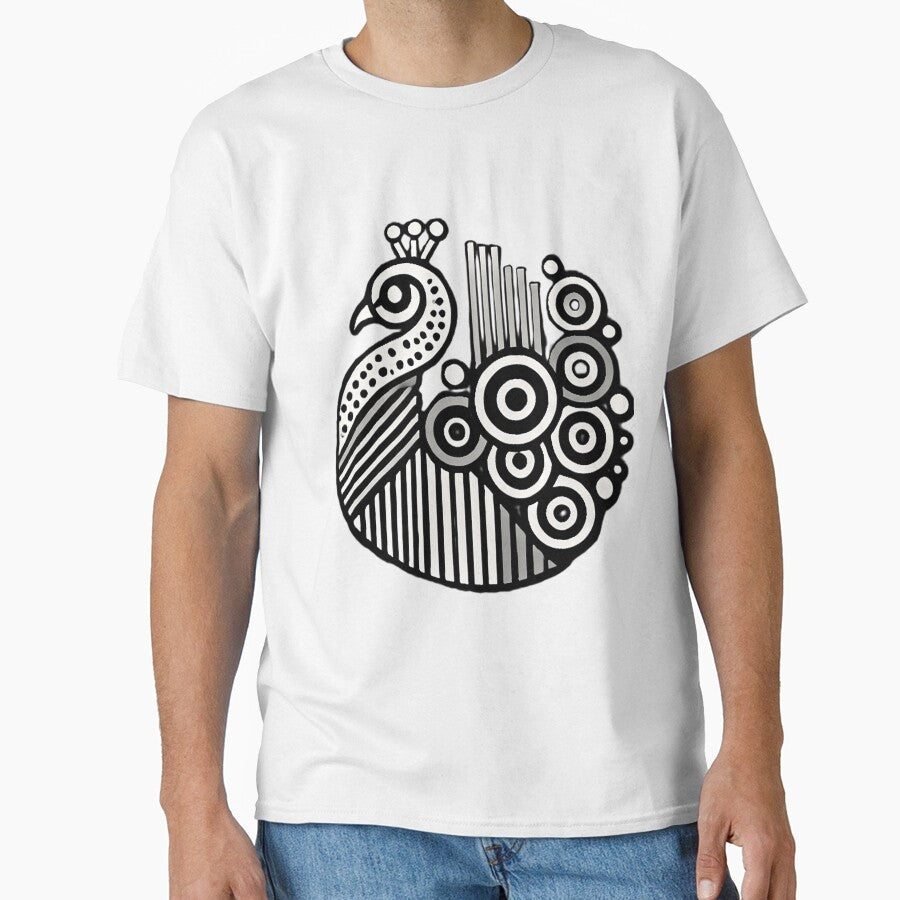 Minimalist Royal Peacock by Arion