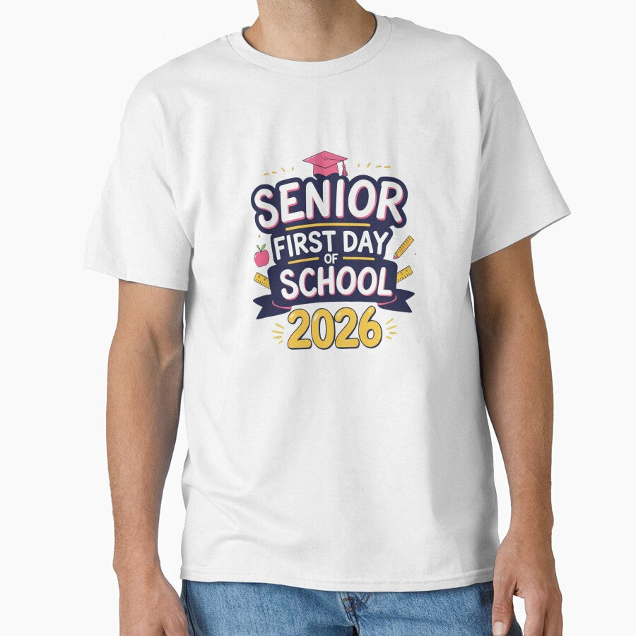 Level Up to Senior Year – Class of 2026 School Backpack by ShadowSteel