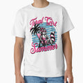Feral Girl Summer Downtown Girl Unhinged Inappropriate Racoon shirt by digifaxdesign