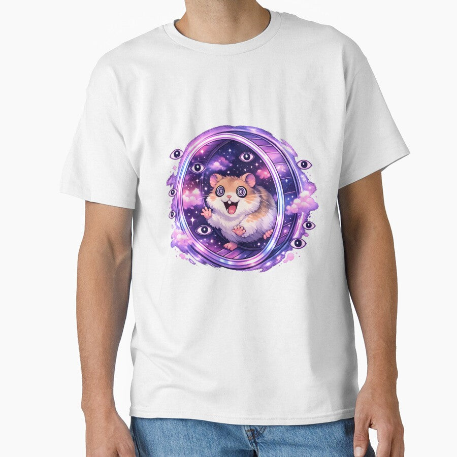Dimensional Wheel Hamster – Cute Dreamcore Cosmic Pet by Rawecz Studio