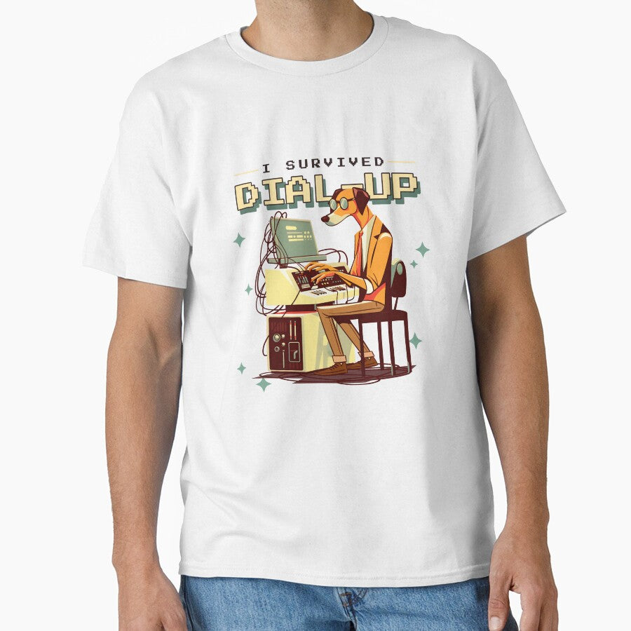 I Survived Dial-Up – Retro Internet Warrior by theRandomiseR