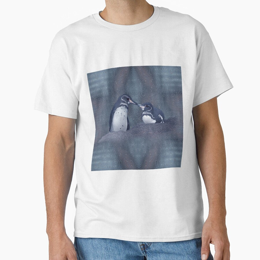 Two Galapagos penguins by Snaret