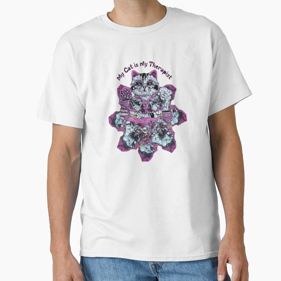 My Cat is My Therapist, Encircled by Erythrite by ArtDesignTp