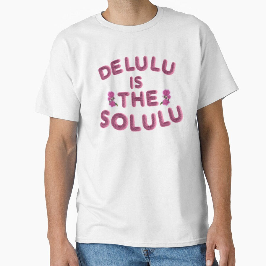 Delulu is the Solulu: Fun Typography Design by AJUNICE STUDIO