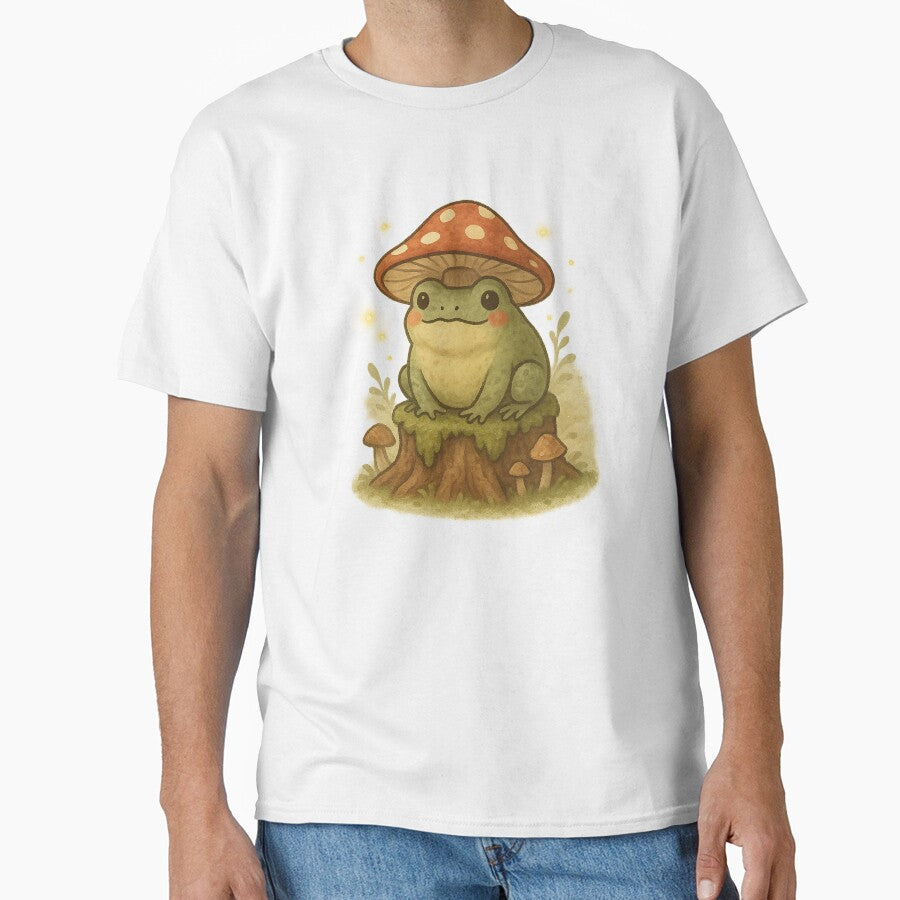 Mushroom Frog Cottagecore by mav7designs