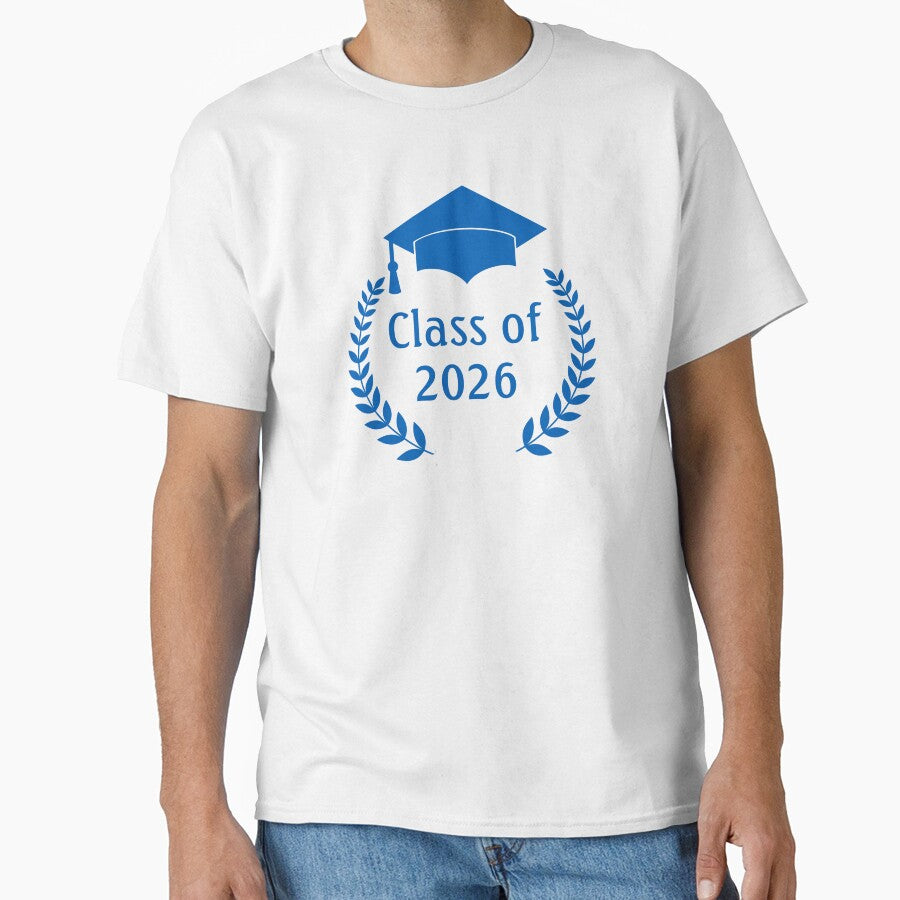 Graduation 2026 Blue Laurel by Harkins-House