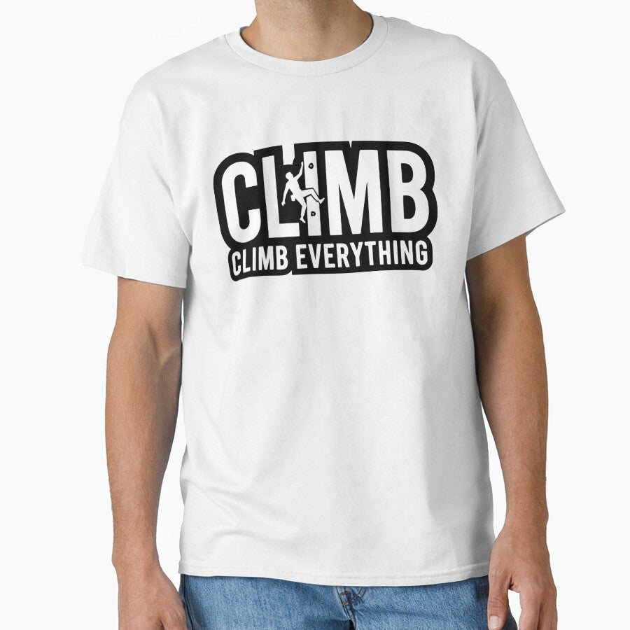 Climb Everything Rock Climbing Design by LuminOrb