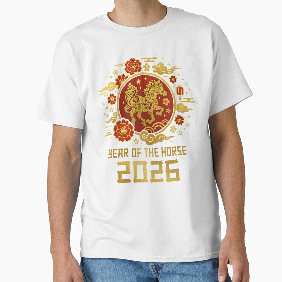 Year Of The Horse 2026 - Chinese New Year Zodiac by pixldraw
