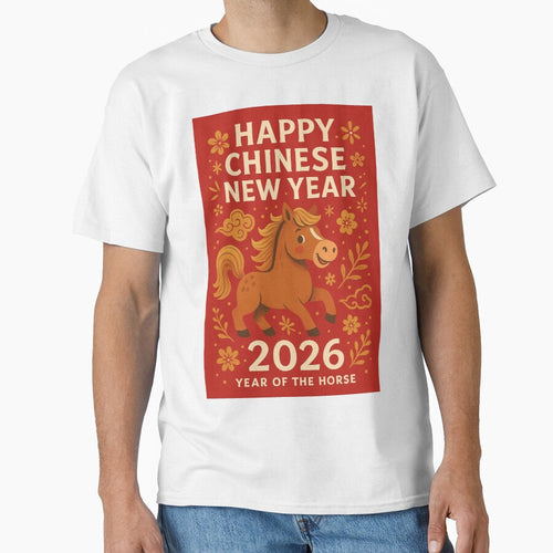 2026 Chinese New Year Horse Zodiac Card by Aryabek