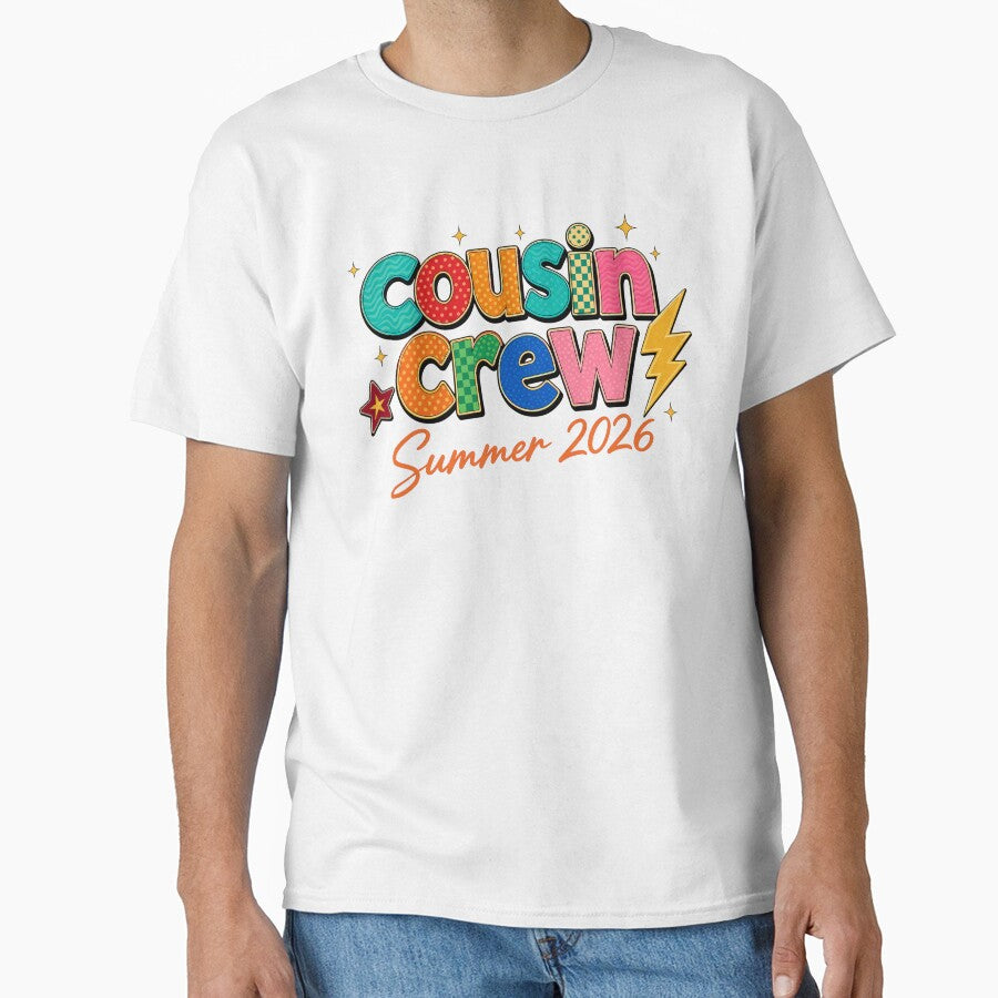 Cousin Crew Summer 2026 Retro Family Vacation Matching Reunion by CutOutIdols
