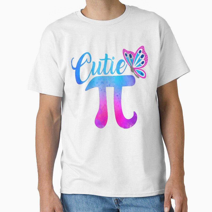 Cute & Funny Cutie Pi Math Pie Butterfly by chucongminh01