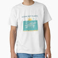 Ocean Not Plastic Sticker – Minimalist Eco Turtle Design  Description: by Mirkoniart