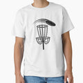 Disc Golf Basket Chains with Flying Disc Sticker by CutRootCo