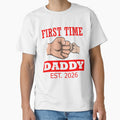 First Time Daddy EST 2026 Design by Jaudaux Designs