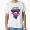 Future Nostalgia: Retro Synthwave Sunset & Palm Trees by LookLikeBrand