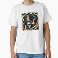 Skull Woman Gothic Psychedelic Art with Spine Design by Amanda's Factory