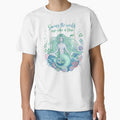 Eco Mermaid Ocean Conservation Art - Save The World One Vibe at a Time by AnnDesignStudio