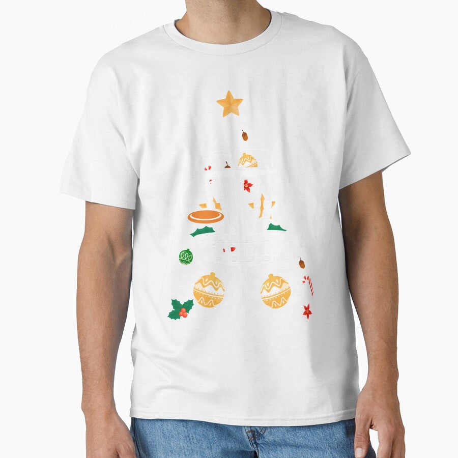 Disc Golf Frisbee Christmas Ornament Tree by BuynPose