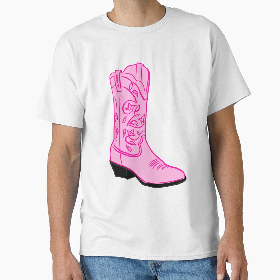 Pink preppy cowboy boot cowgirl by SUUSCK ★