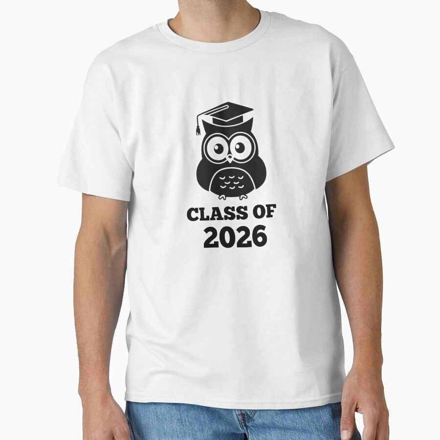 Class of 2026 Cute Graduation Owl by ThunderParrot