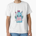 emotional support water bottle blue by TshirtTalkYou