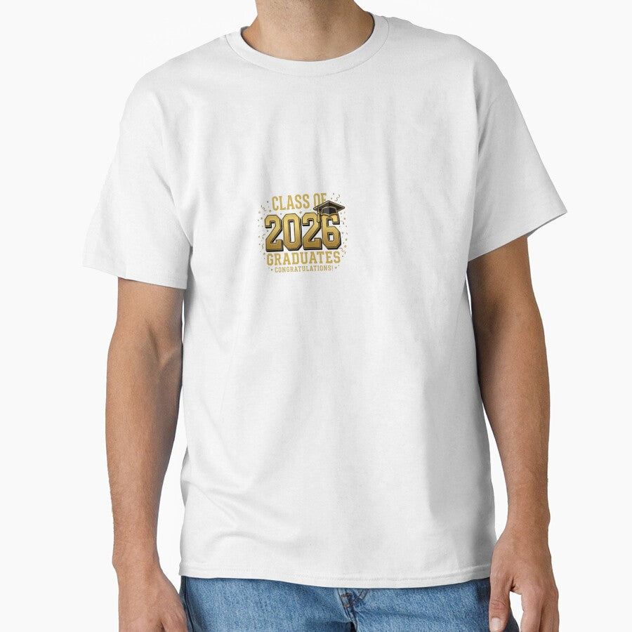 Class Of 2026 Graduates Gold | Senior Graduation Gift by BinAlgoPix