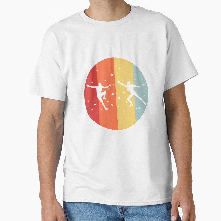 Climbing Climber Retro Climb Lovers by Jutisi