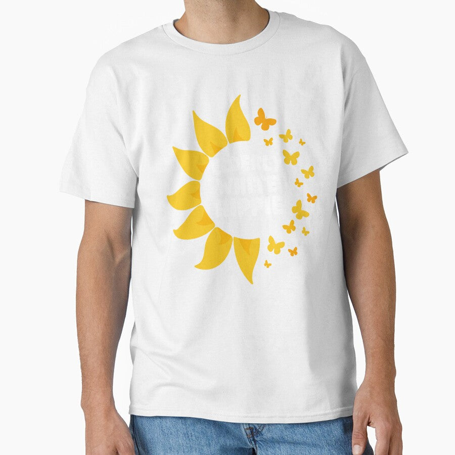 Cute Elderly White Hippie Psychedelic Colors Flower Child Style by Feather Art