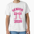 Senior 2026 Coquette Bow Pink - Class of 2026 by Abdeelol
