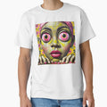 Alter Gaze – Surreal Pink-Eyed Girl Portrait by EmeraldeaArt