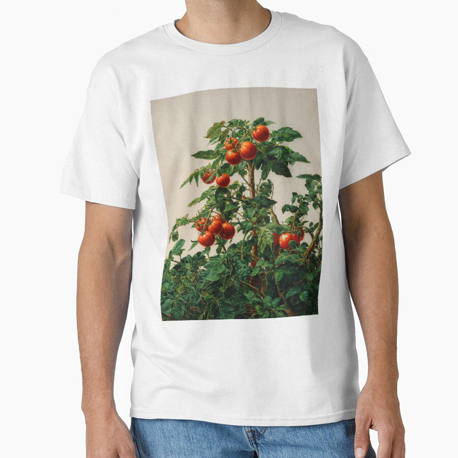 Japanese Wall Art Botanical Wall Art Tomato Girl Summer Sage Green Poster Tomato Painting Japandi Wall Art Kitchen Art by regnumsaturni