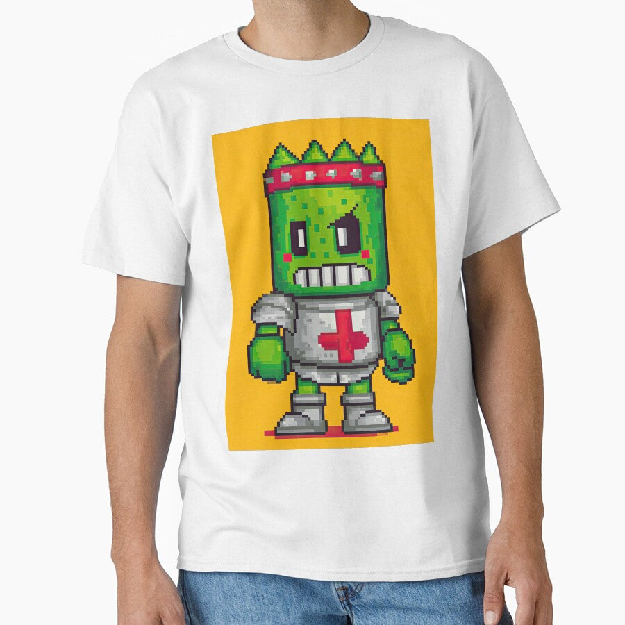 Vintage Style 8bit Character On Quest by Piotrek0001