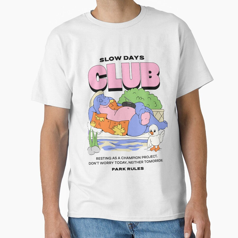 Retro Chill Dinosaur Vacation Mascot by RiderSpoon