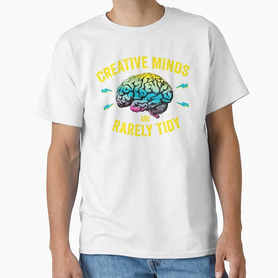 Funny Creative Minds Are Rarely Tidy Saying by wingstar