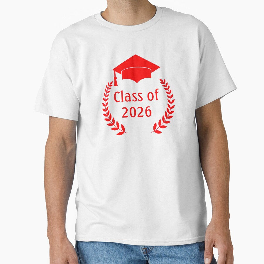 Graduation 2026 Red Laurel by Harkins-House