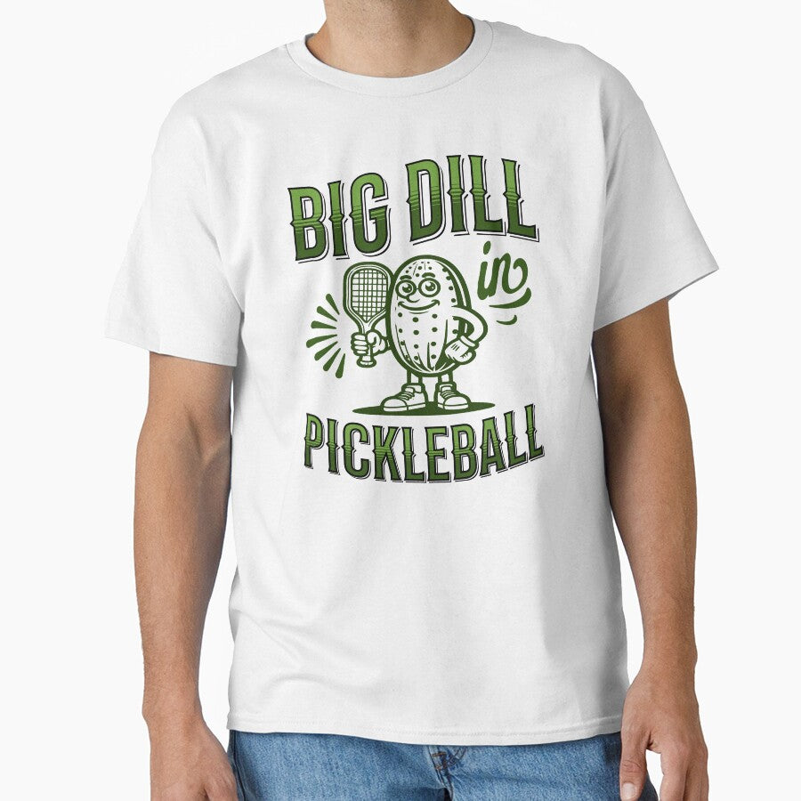 Big Dill in Pickleball - Funny by humnoo