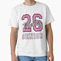 Class of 2026 Senior - Pink Varsity Graduation Design by haitrieuic96