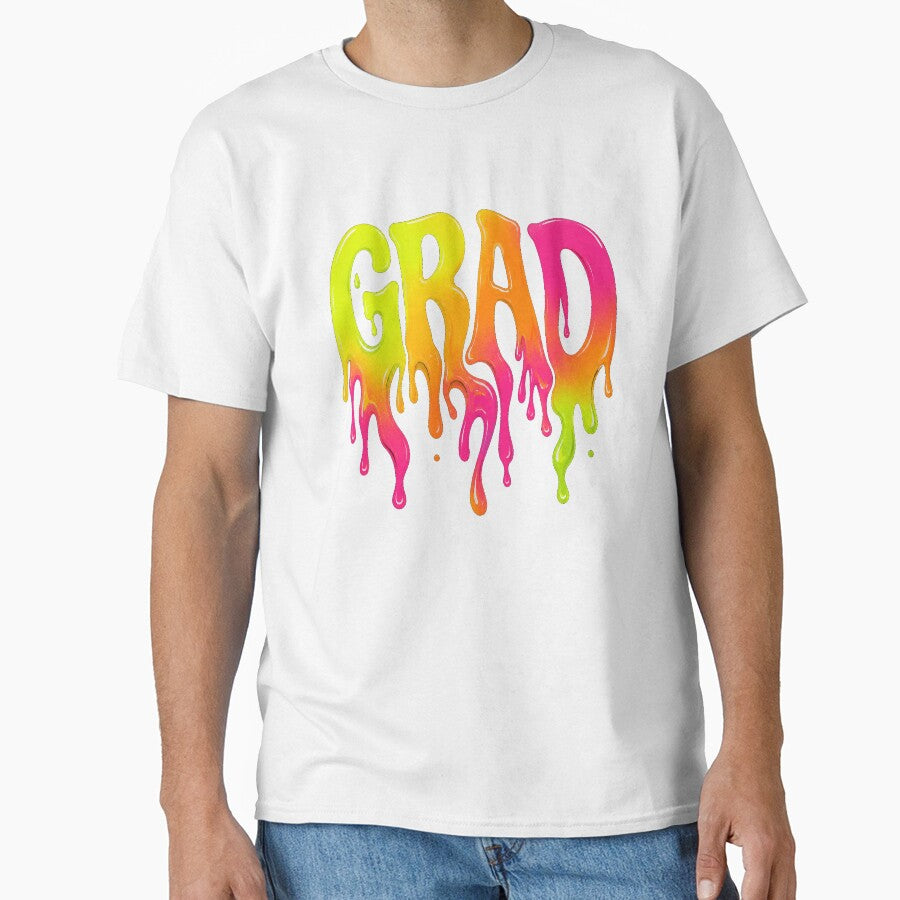 Psychedelic Melting Liquid Typography GRAD 2026 by AnkitCreates