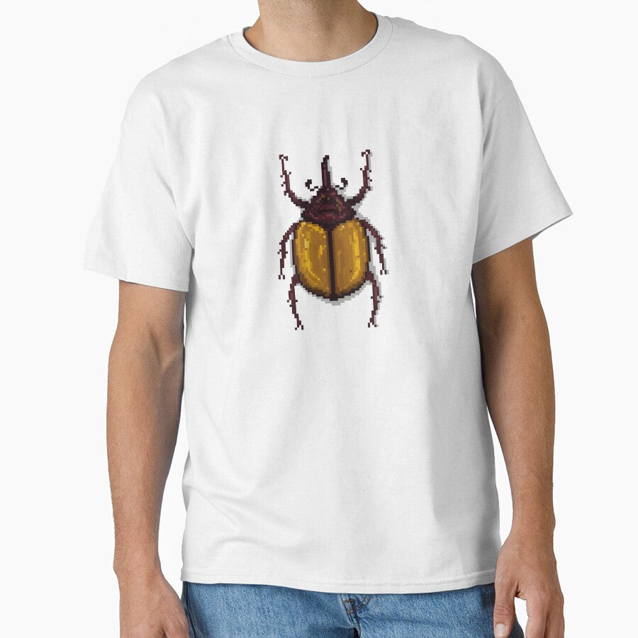 Pixel art beetle nº 55 by Kanistamps